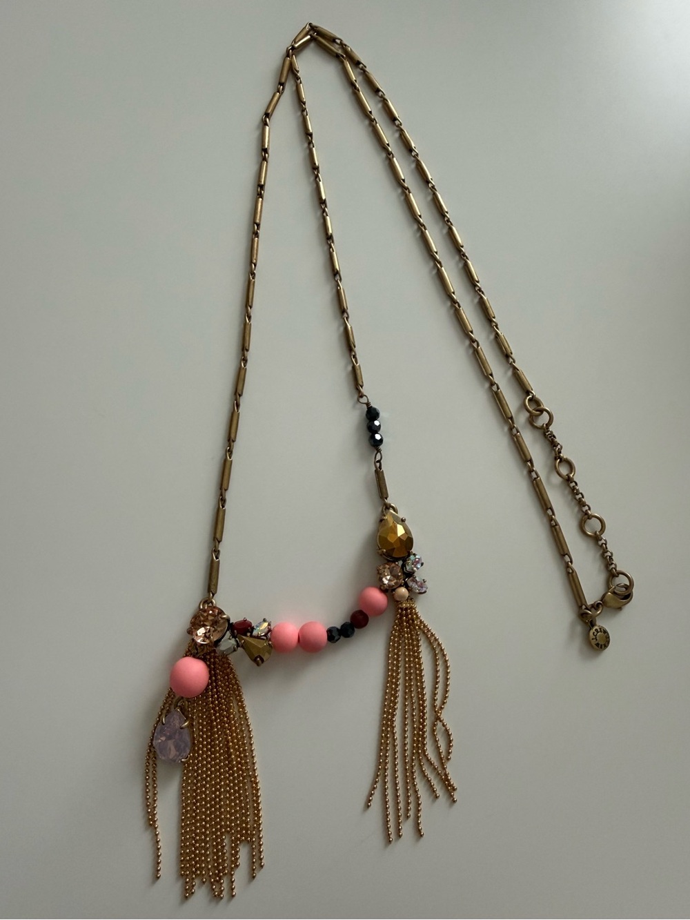 Vintage J.Crew Crystal Statement Necklace